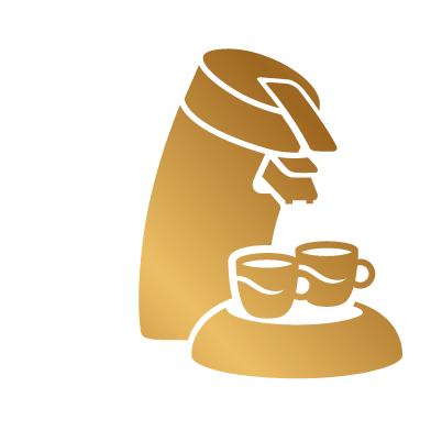 Golden icon Senseo coffee machines
