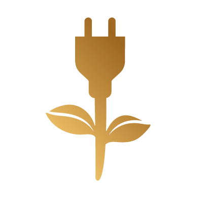 SENSEO Icon plant plug Reduced energy consumption Crematallic  png